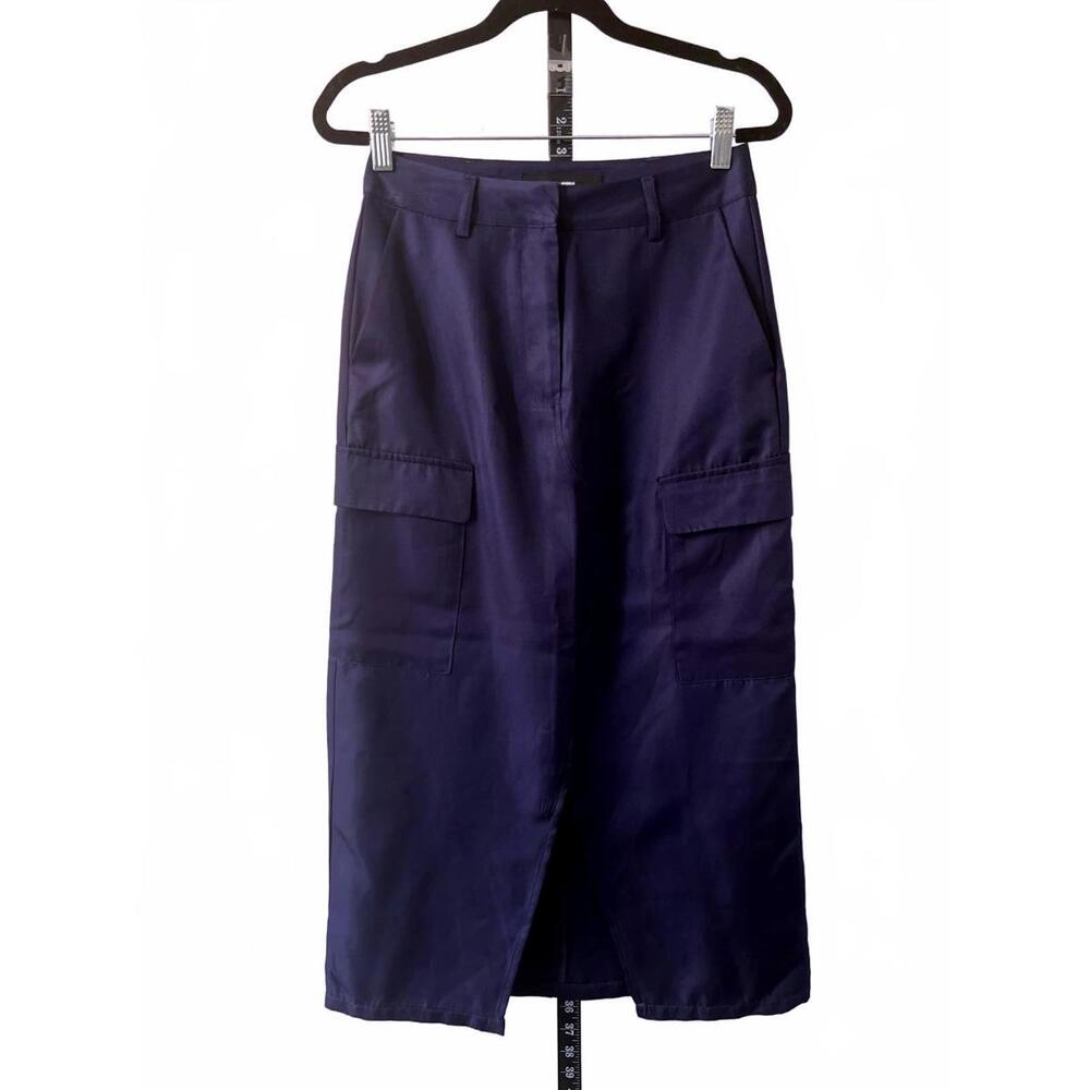 Vero Moda Women’s Midi Skirt with Cargo Pockets - XS